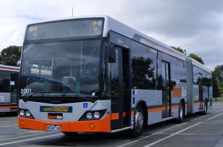 National Bus Scania K310UA Custom CB80 Evo II Smartbus 2001